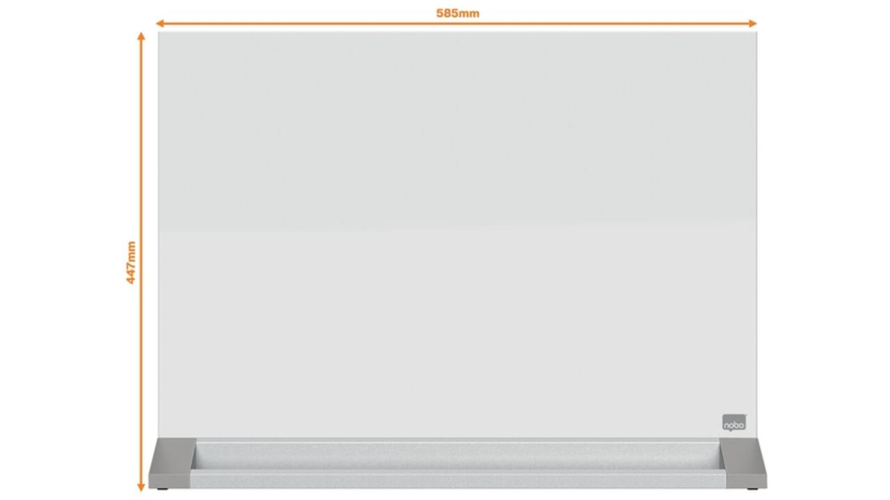 Desktop Glasbord Nobo Diamond