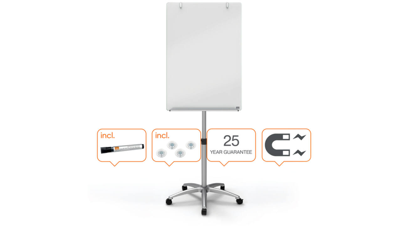 Flipover Nobo Diamond glass mobiel