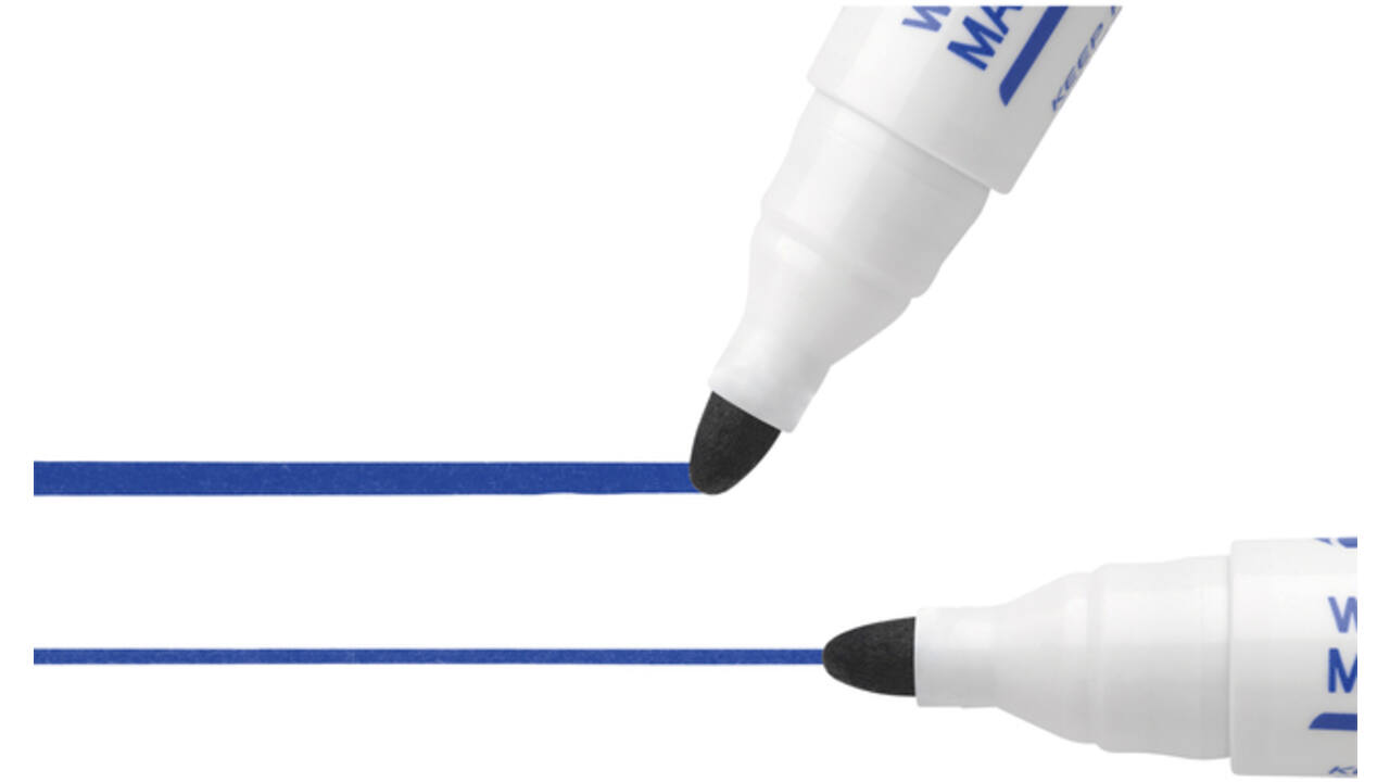 Viltstift Bic Velleda 1701 whiteboard rond large groen