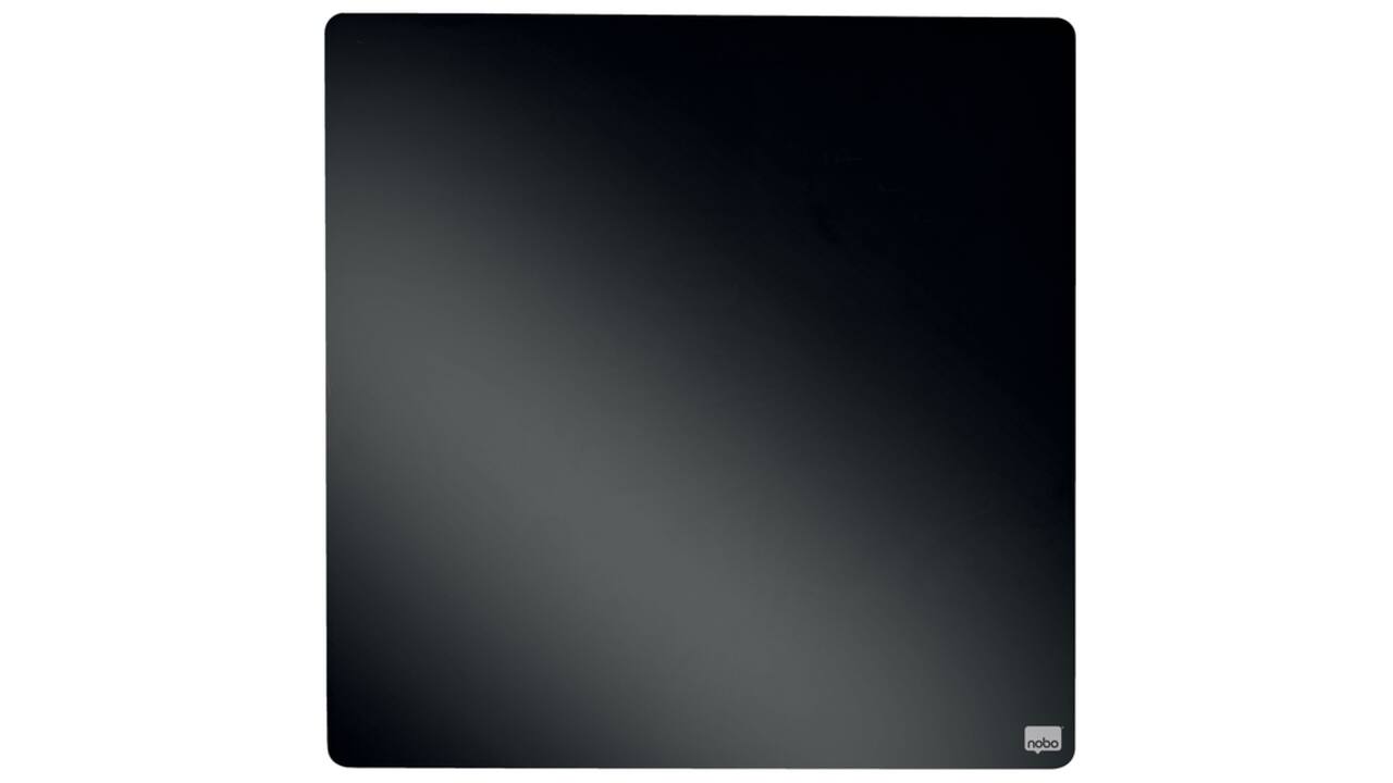 Whiteboard Nobo tegel 36x36cm zwart magnetisch