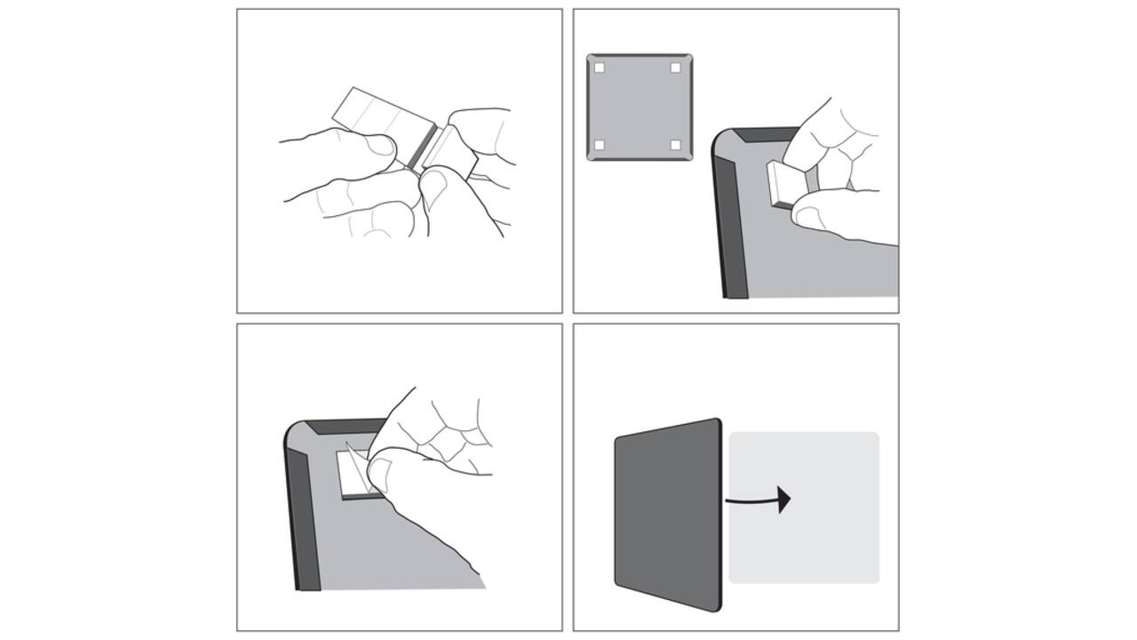 Whiteboard Nobo 21.6x28cm magnetisch assorti