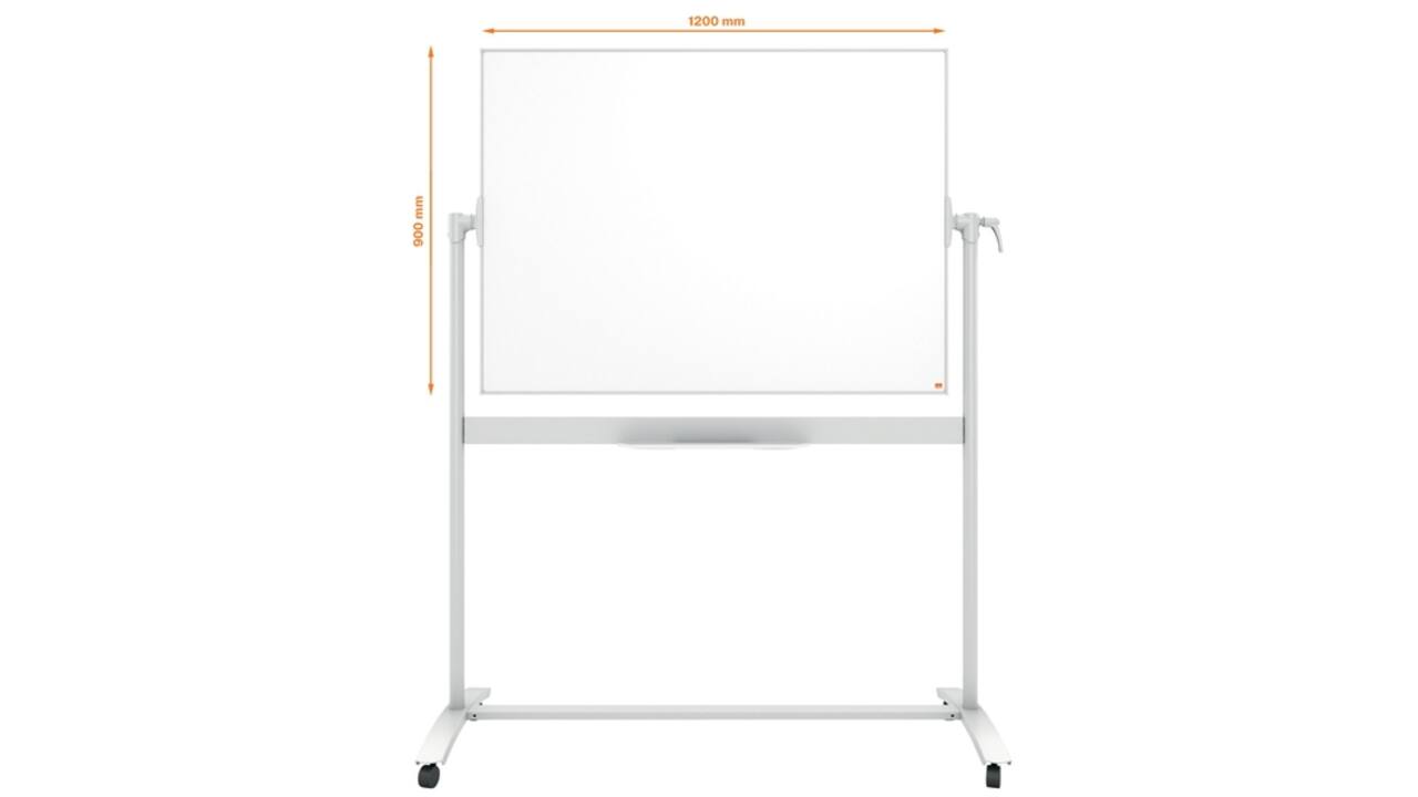 Whiteboard Nobo Kantelbord Classic 90x120cm gelakt staal