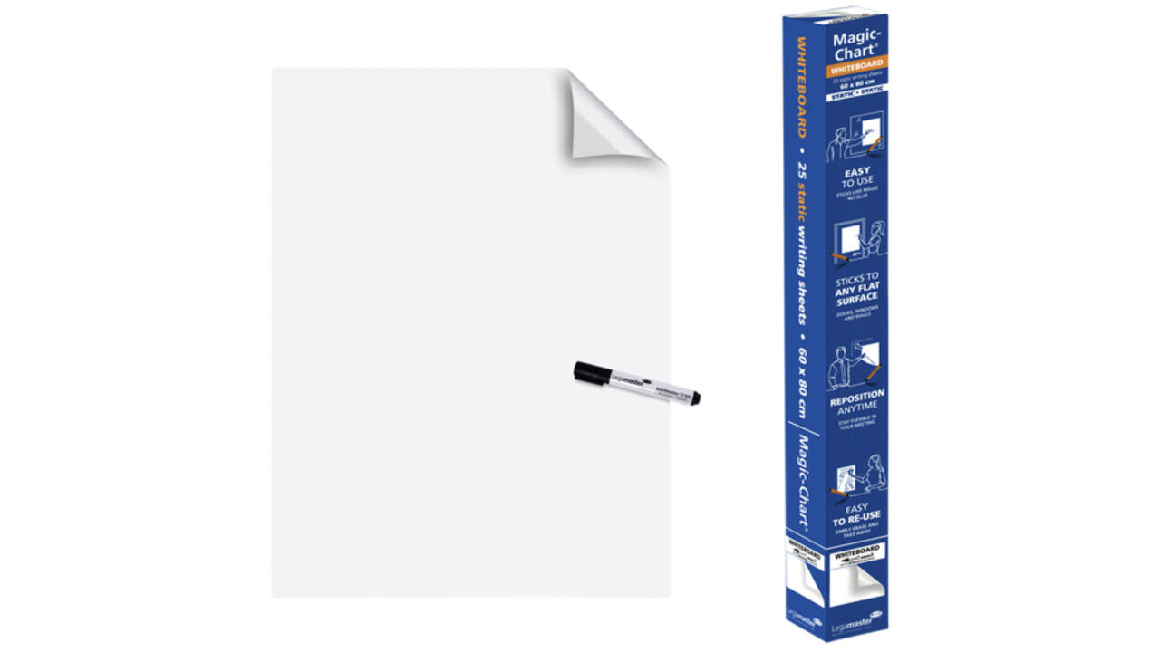 Magic-Chart Legamaster Whiteboard 60x80cm wit