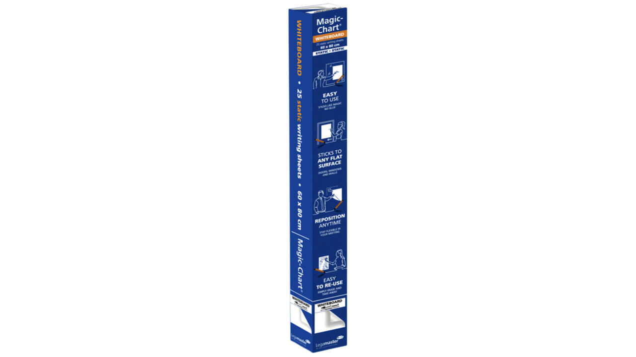 Magic-Chart Legamaster Whiteboard 60x80cm wit