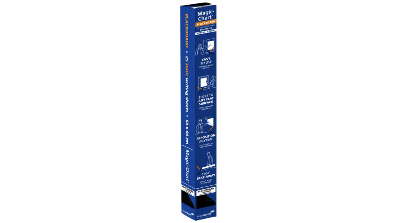 Magic-Chart Legamaster Whiteboard 60x80cm zwart