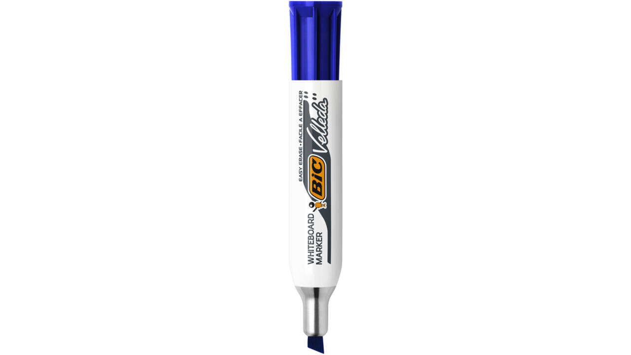Viltstift Bic Velleda 1781 whiteboard schuin large assorti set à 4 stuks