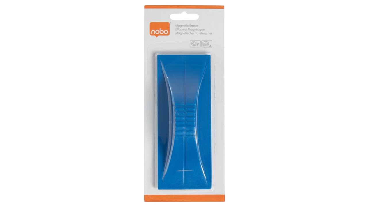 Whiteboardwisser Nobo magnetisch blauw