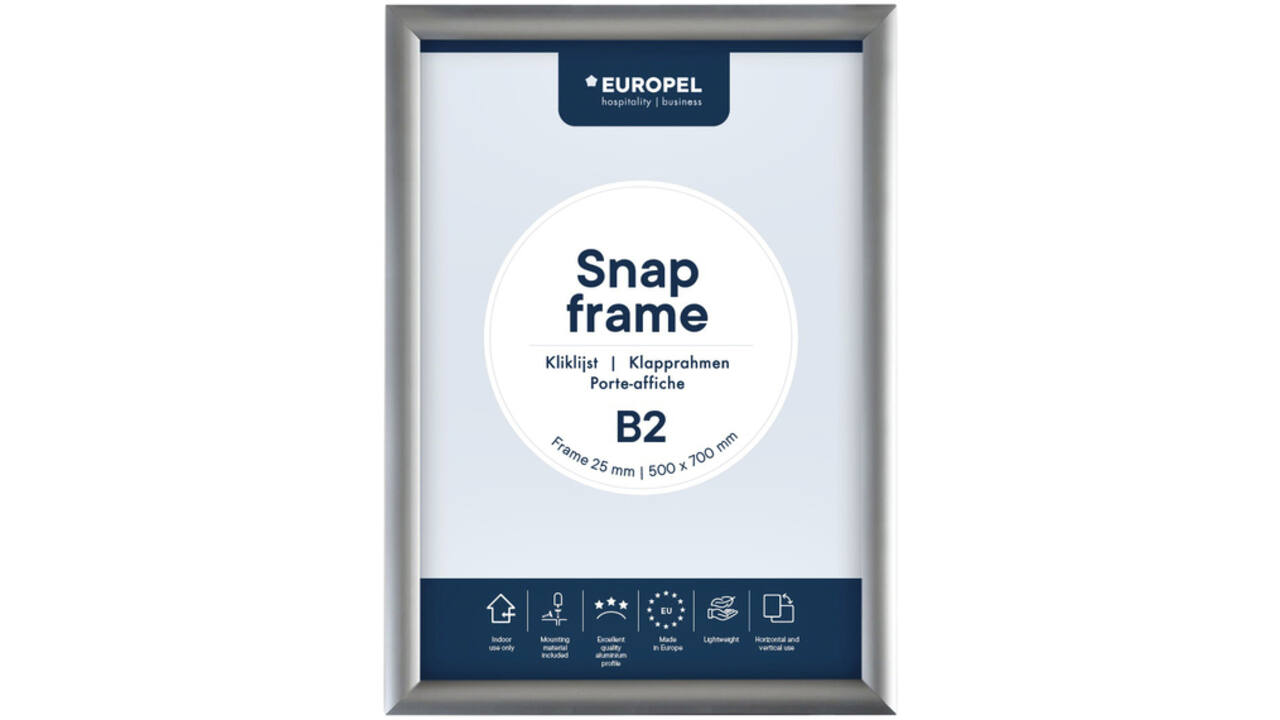 Kliklijst Europel B2 50cmx70cm 25mm