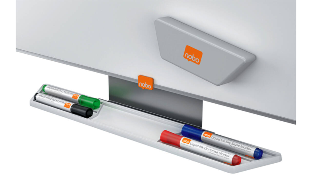 Whiteboardwisser Nobo magnetisch met verwisselbare strips