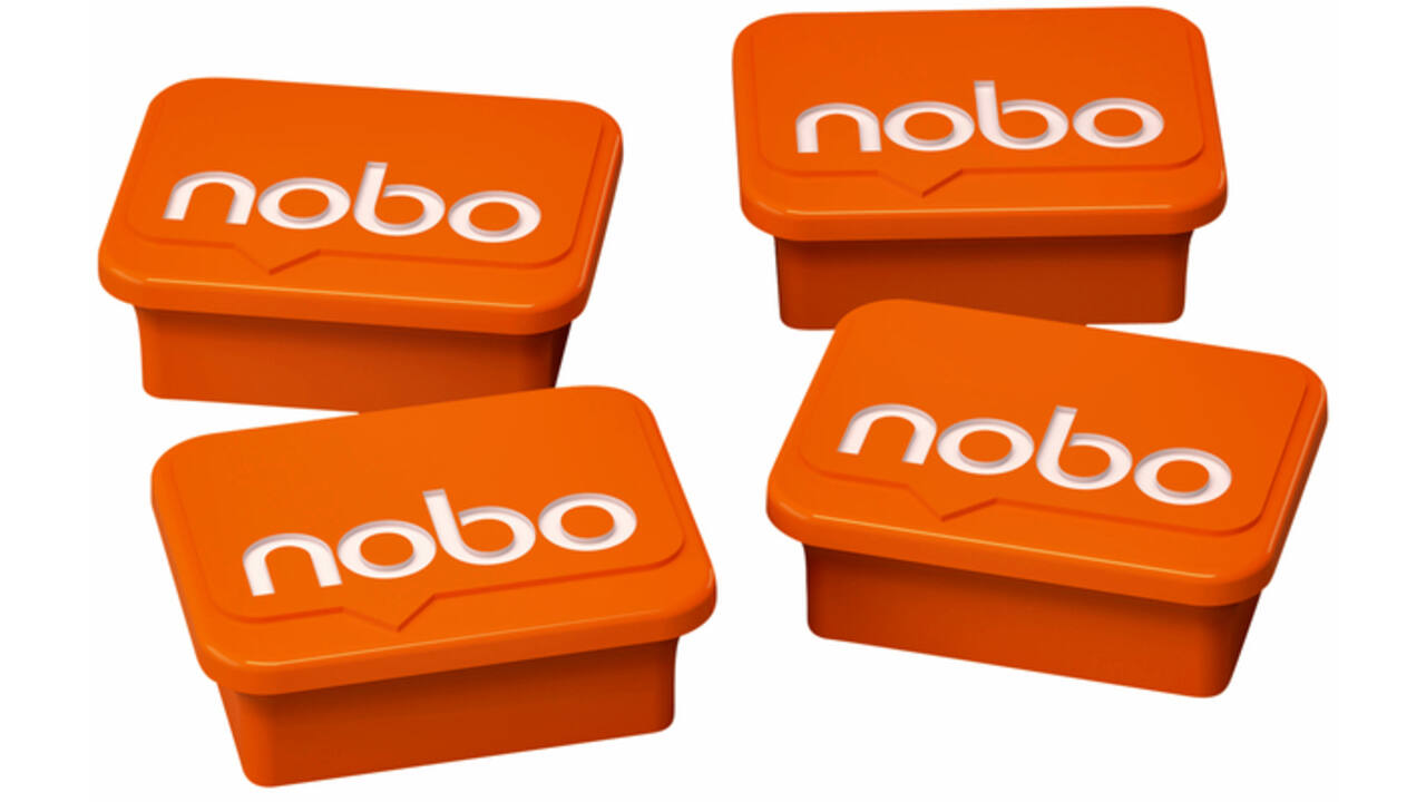 Magneet Nobo 22mm oranje