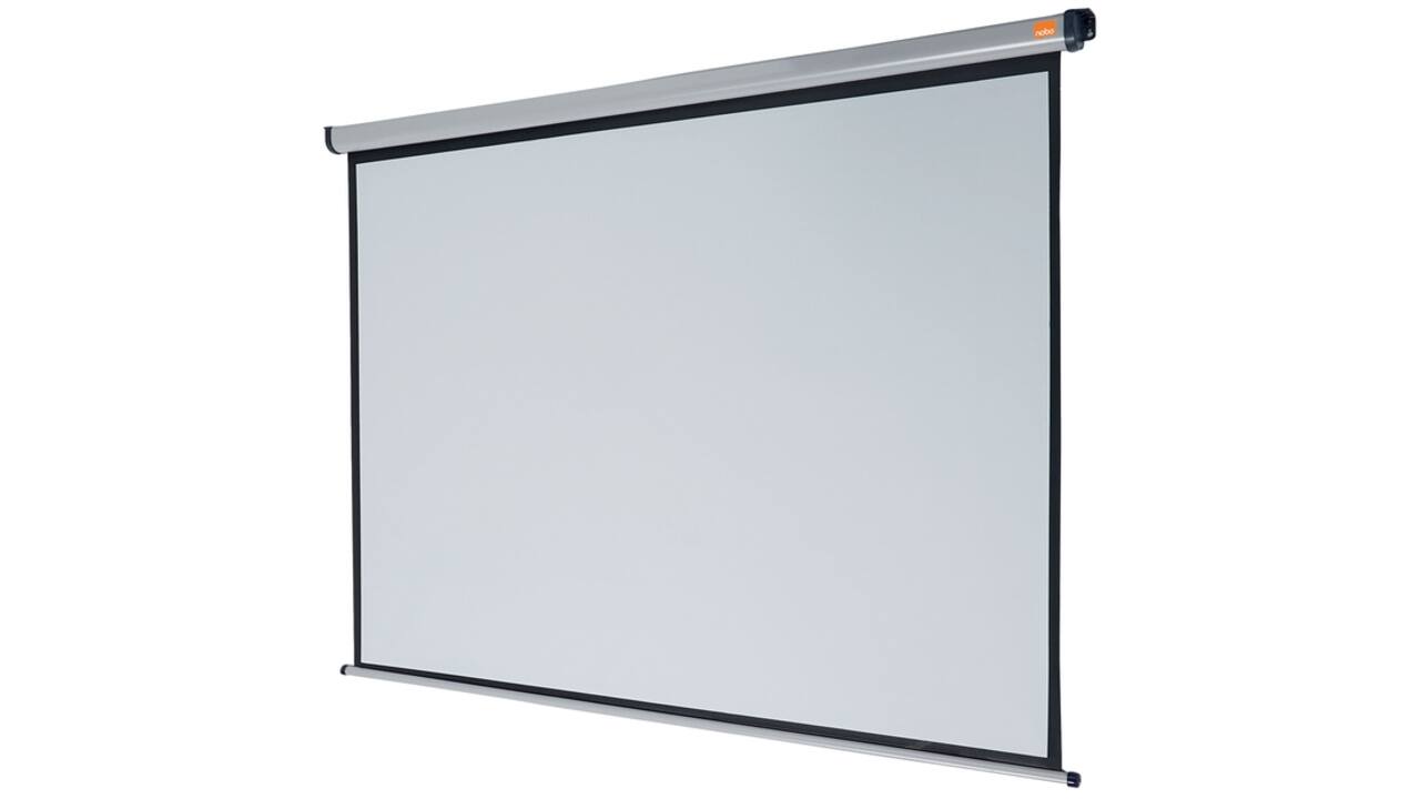Projectiescherm Nobo wand 175x132.5cm