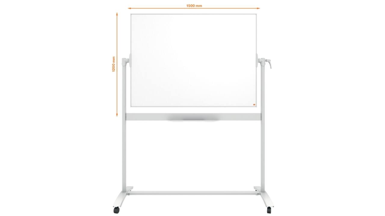Whiteboard Nobo Kantelbord Classic 120x150cm gelakt staal