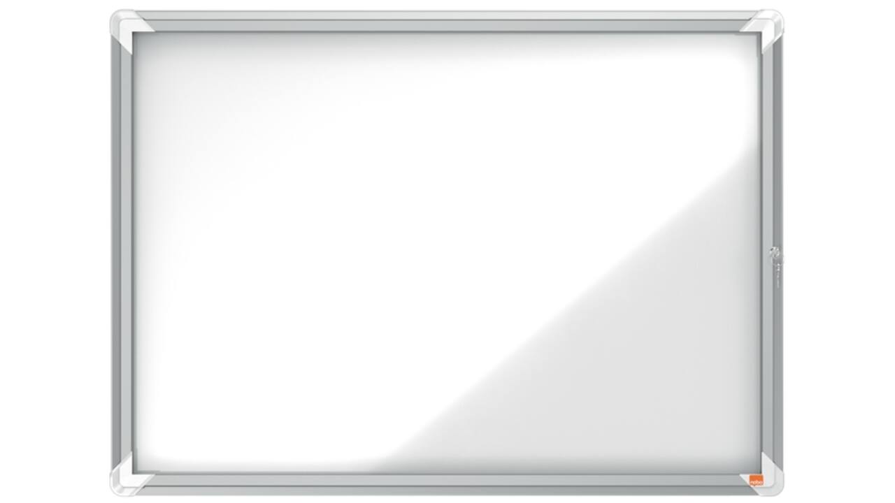 Binnenvitrine Nobo Premium Plus 8x A4 draaideur magnetisch
