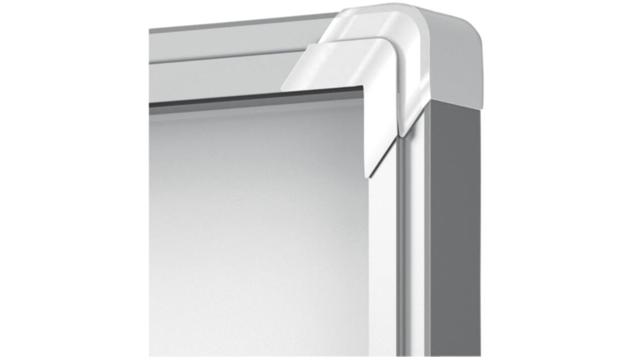 Buitenvitrine Nobo Premium Plus 8x A4 draaideur magnetisch