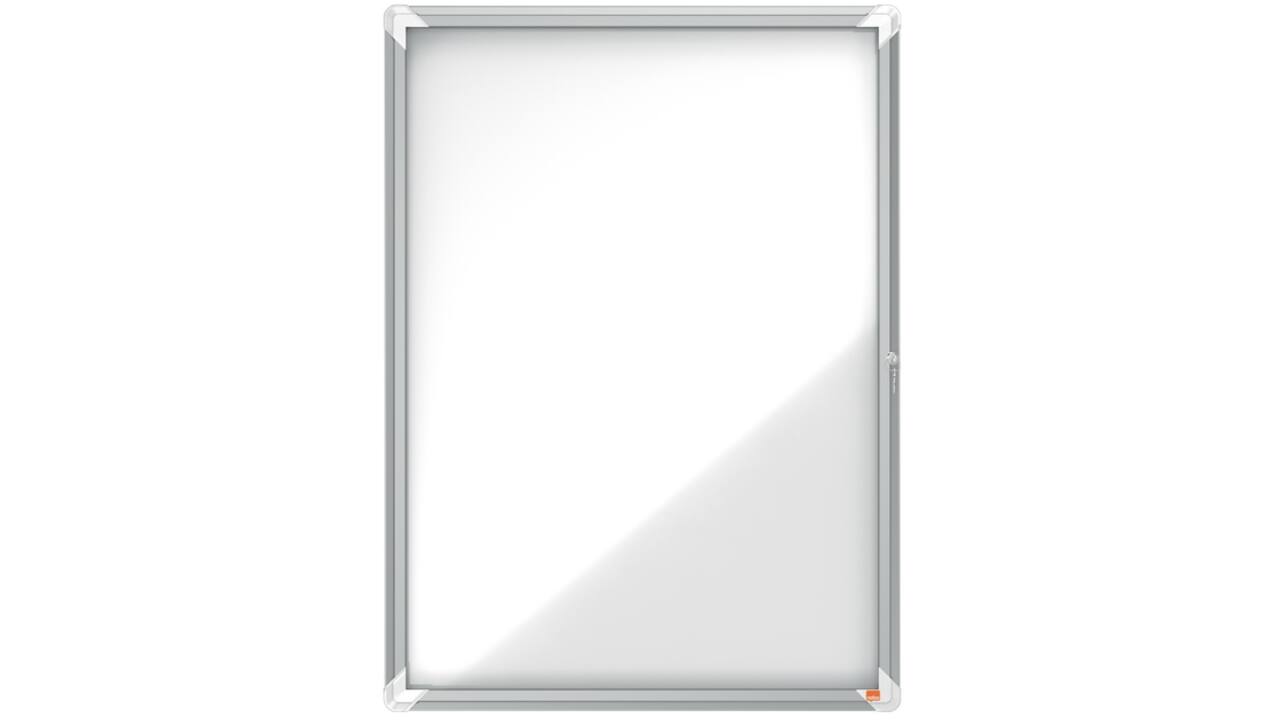 Buitenvitrine Nobo Premium Plus 9x A4 draaideur magnetisch