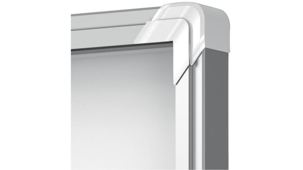 Buitenvitrine Nobo Premium Plus 9x A4 draaideur magnetisch