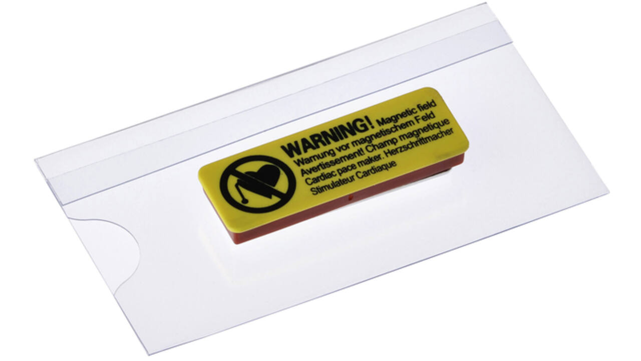 Badge Europel magnetisch 75x40mm