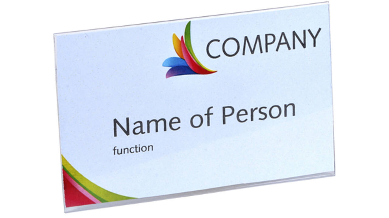 Badge Europel magnetisch 90x55mm
