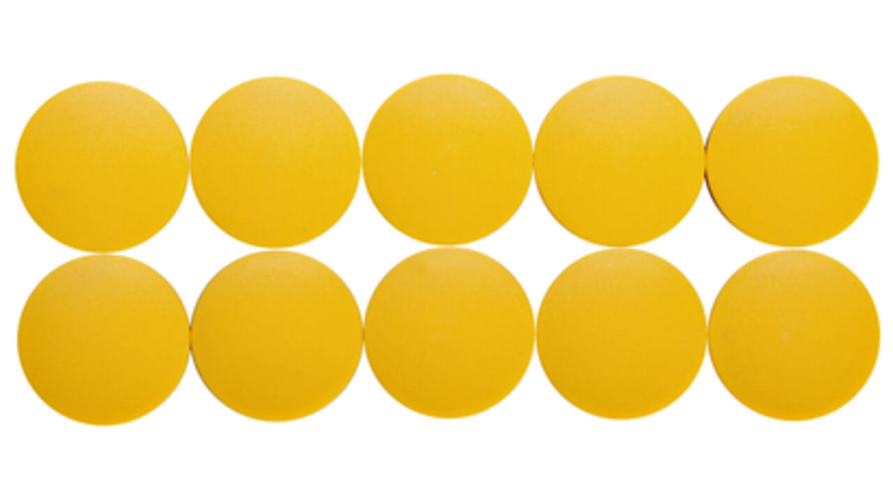 Magneet MAUL Solid 38mm 2500gr geel