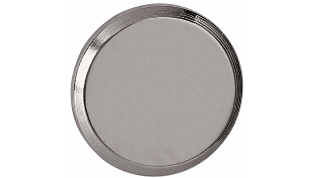 Magneet MAUL Neodymium rond 22mm 8kg nikkel