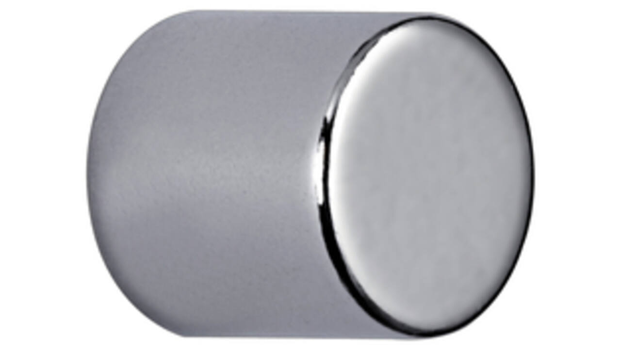 Magneet MAUL Neodymium koker 10x10mm 4kg nikkel