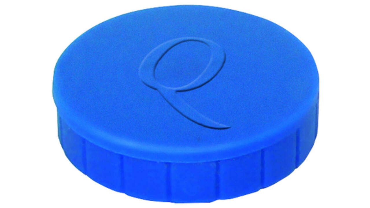 Magneet Quantore 32mm 800gram blauw 10stuks