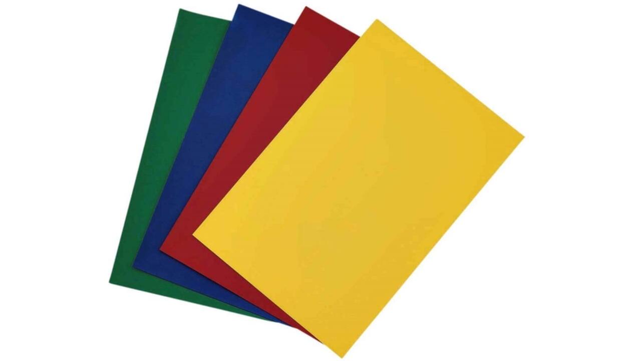 Magneetvel MAUL 200x300mm geel beschrijf- wisbaar en te knippen