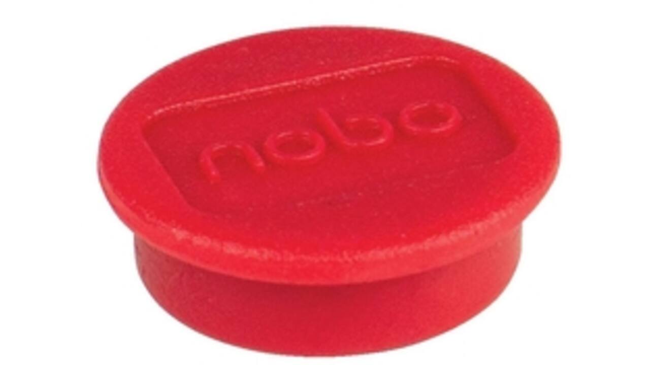 Magneet Nobo 38mm 800gr rood