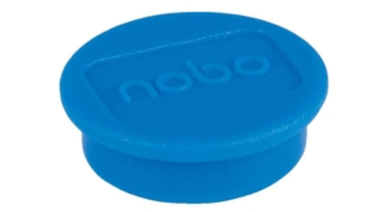 Magneet Nobo 20mm 120gr blauw