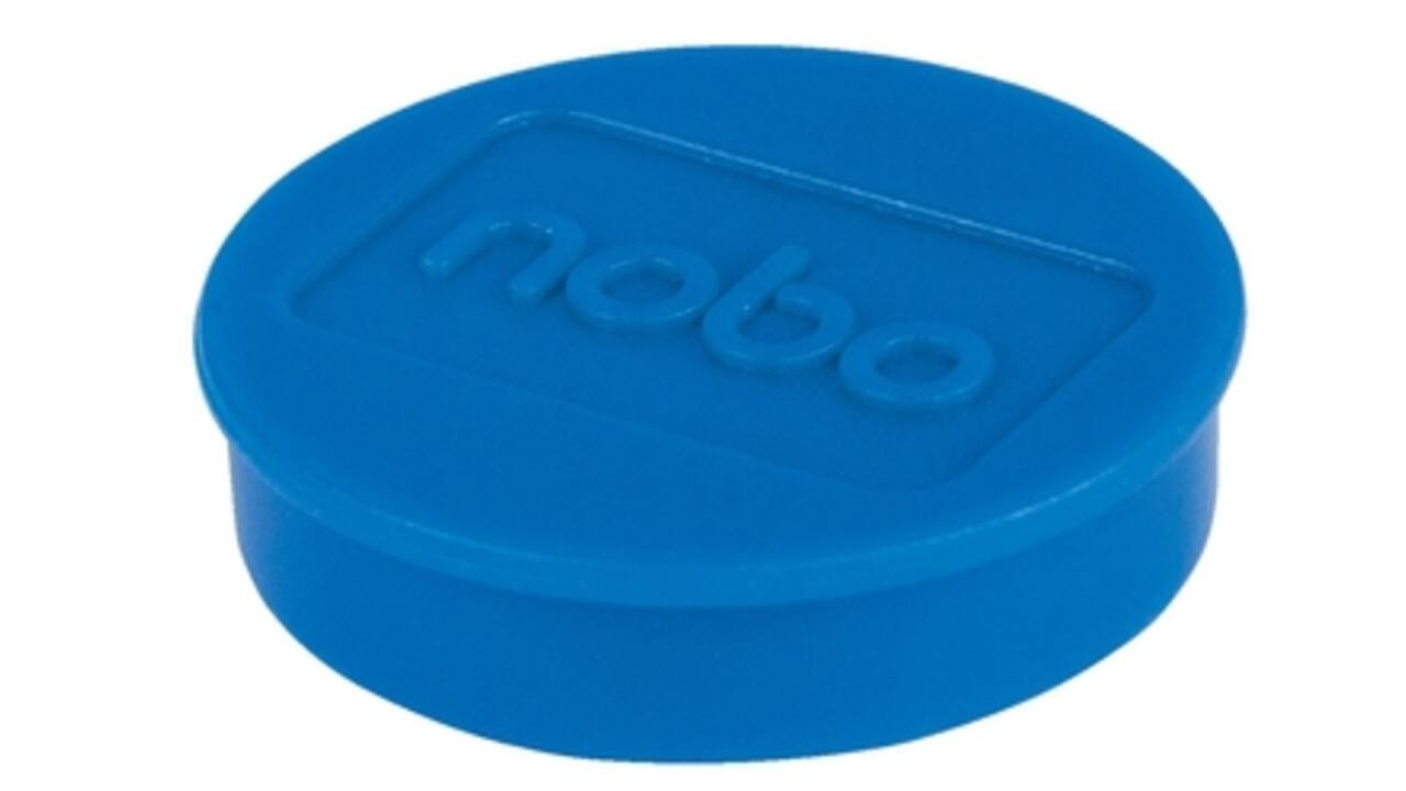 Magneet Nobo 30mm 700gr blauw