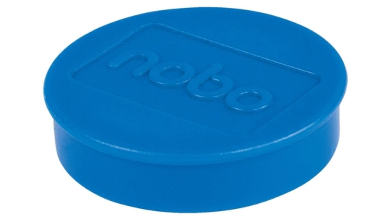 Magneet Nobo 38mm 800gr blauw