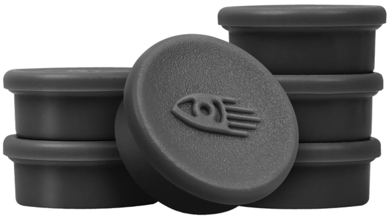 Magneet Legamaster 20mm 250gr zwart 8stuks