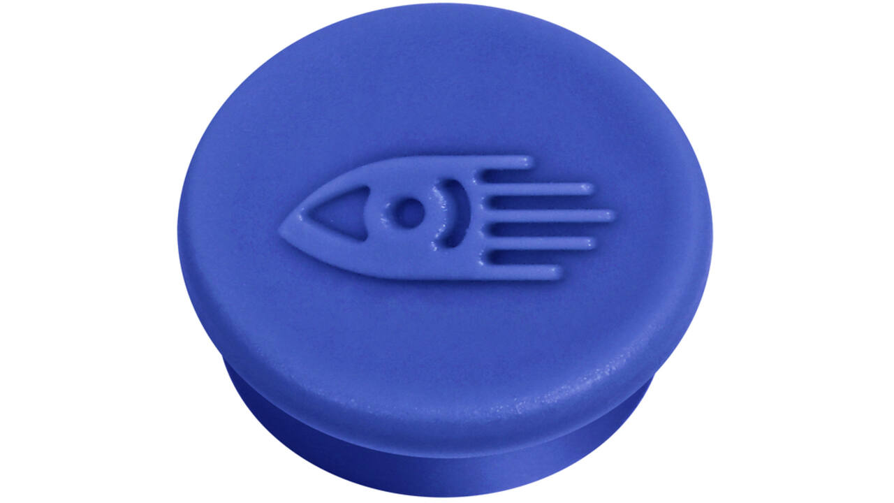 Magneet Legamaster 20mm 250gr blauw 8stuks