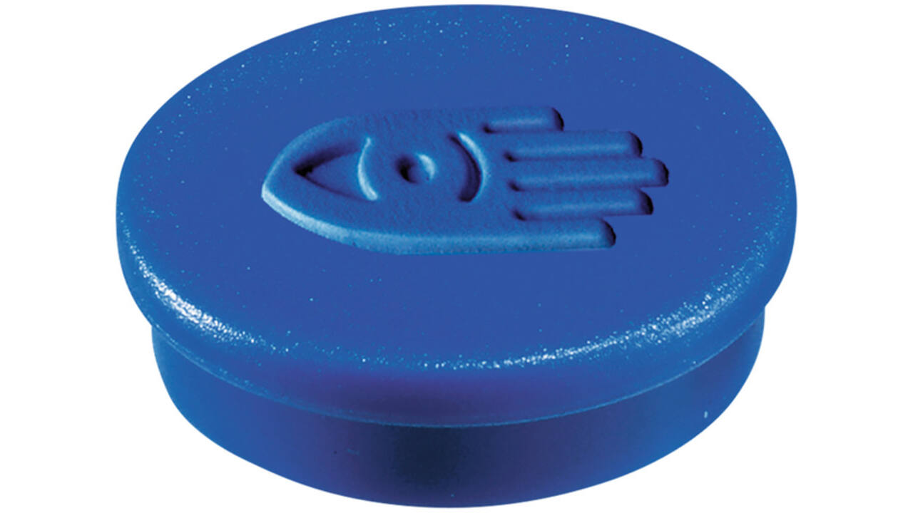 Magneet Legamaster 30mm 850gr blauw 4stuks
