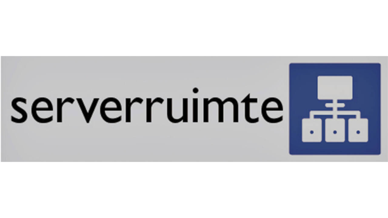 Infobord pictogram serverruimte 165x44mm