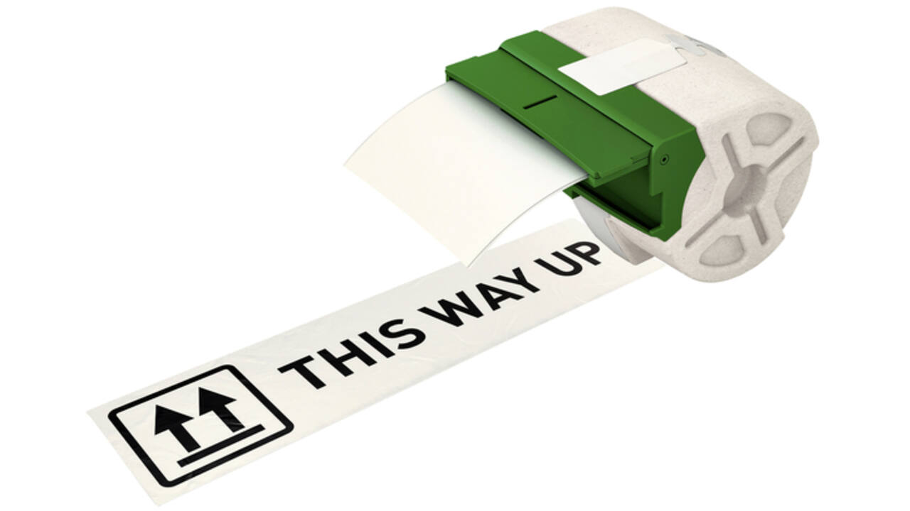 Etiket Leitz icon labelprint papier 88mmx22m wit