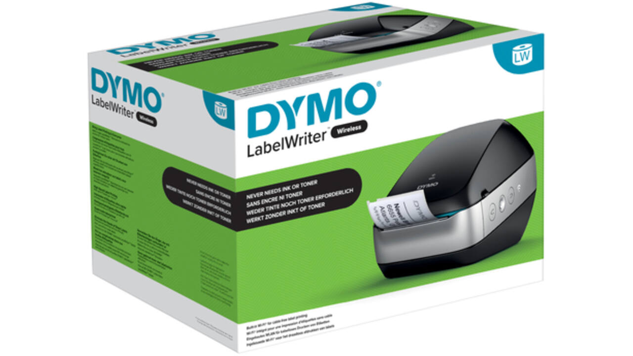 Labelprinter Dymo LabelWriter Wireless desktop zwart