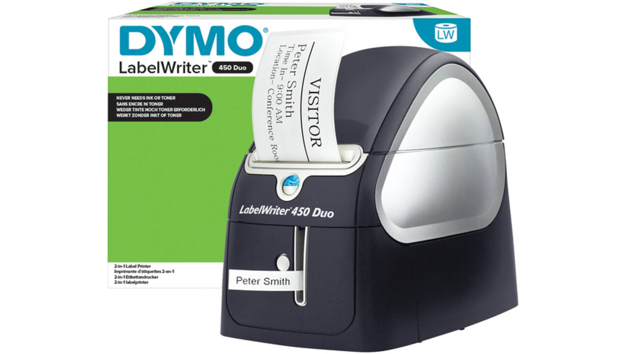 Labelprinter Dymo LabelWriter 450 Duo desktop zwart