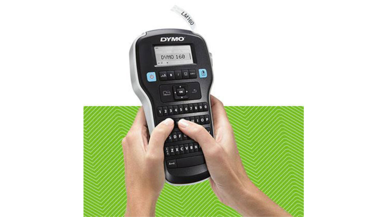 Labelprinter Dymo LabelManager 420P draagbaar abc 19mm zwart