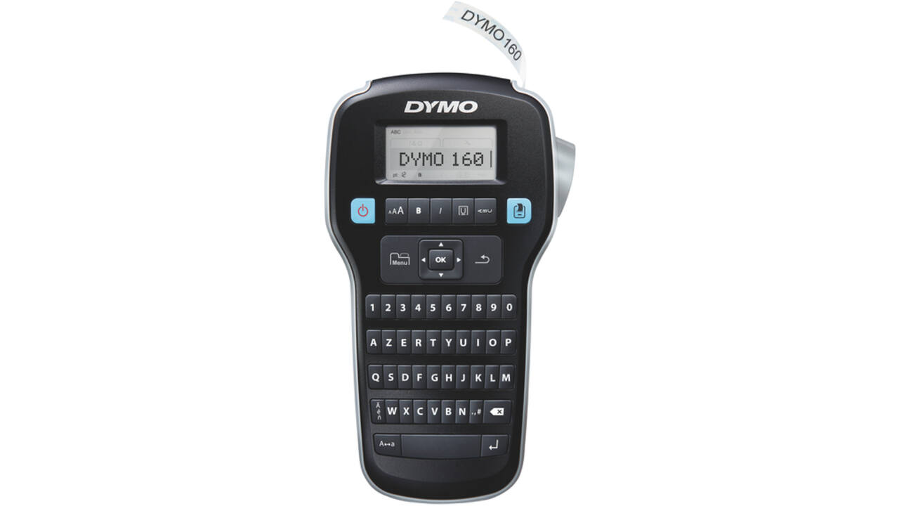 Labelprinter Dymo LabelManager 160 draagbaar azerty 12mm zwart