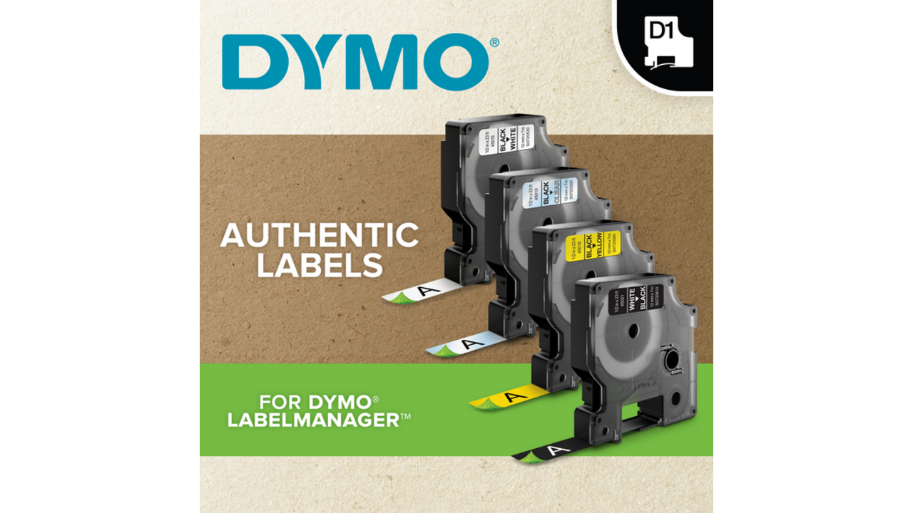 Labelprinter Dymo LabelManager 160 draagbaar azerty 12mm zwart