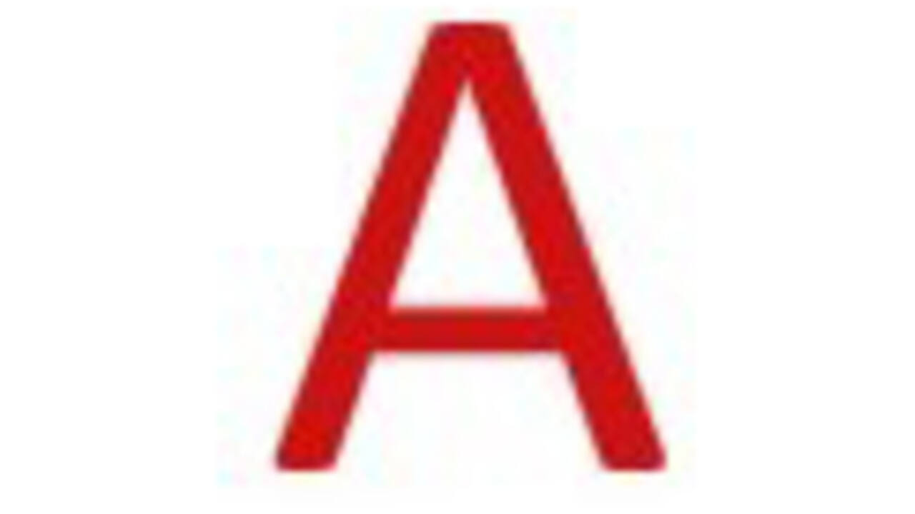 Labeltape Dymo LabelManager D1 polyester 12mm rood op wit
