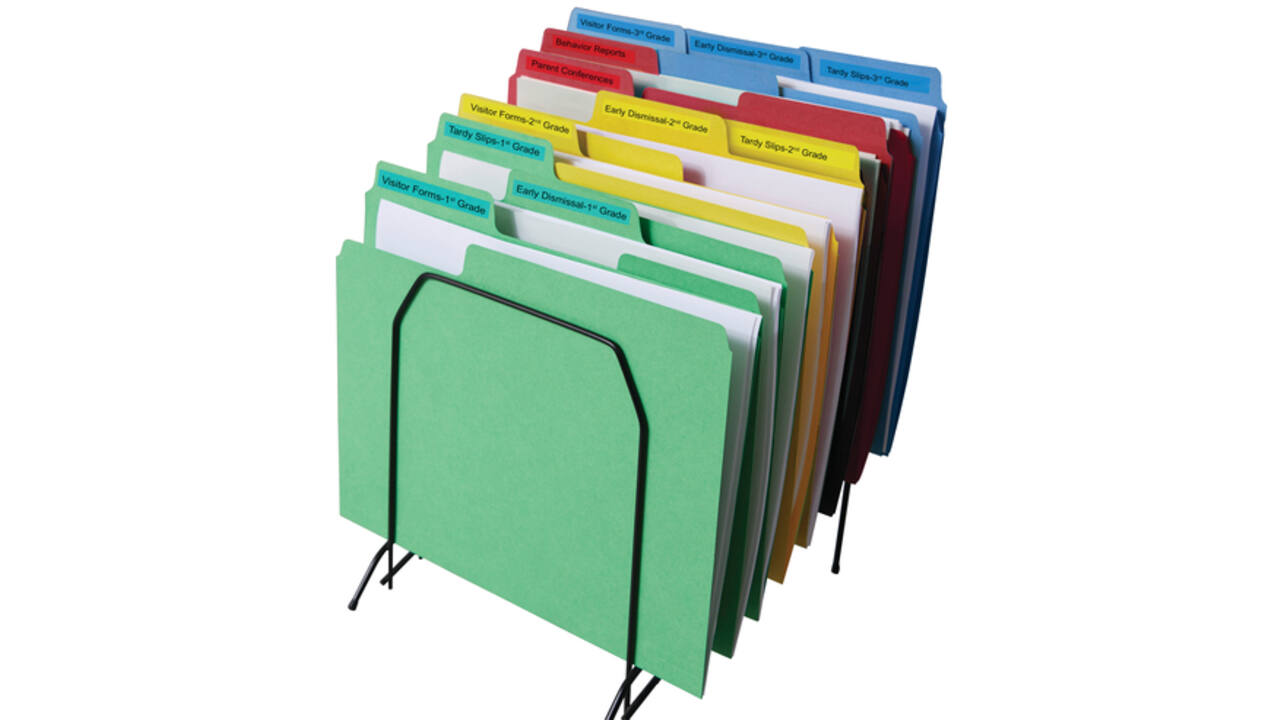 Labeltape Dymo LabelManager D1 polyester 9mm zwart op geel