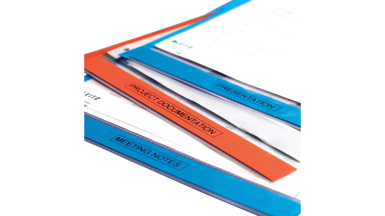 Labeltape Dymo LabelManager D1 polyester 6mm zwart op transparant