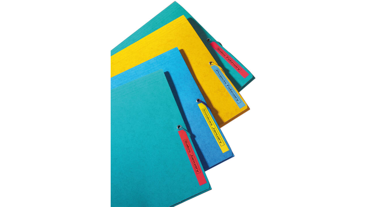 Labeltape Dymo LabelManager D1 polyester 9mm zwart op rood