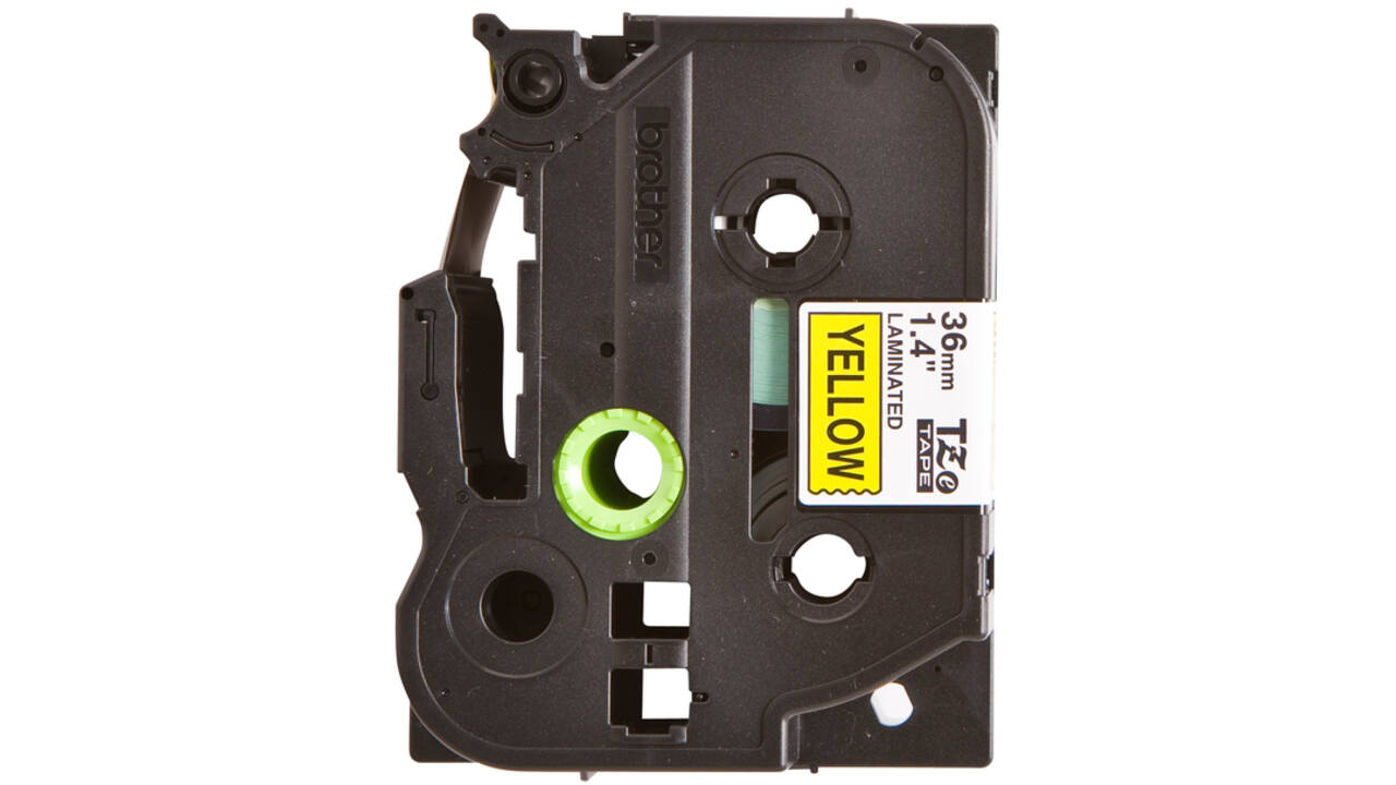 Labeltape Brother P-touch TZE-661 36mm zwart op geel