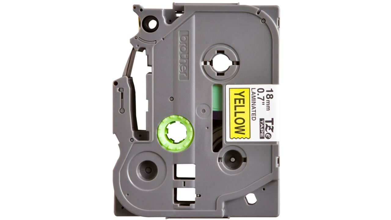 Labeltape Brother P-touch TZE-641 18mm zwart op geel