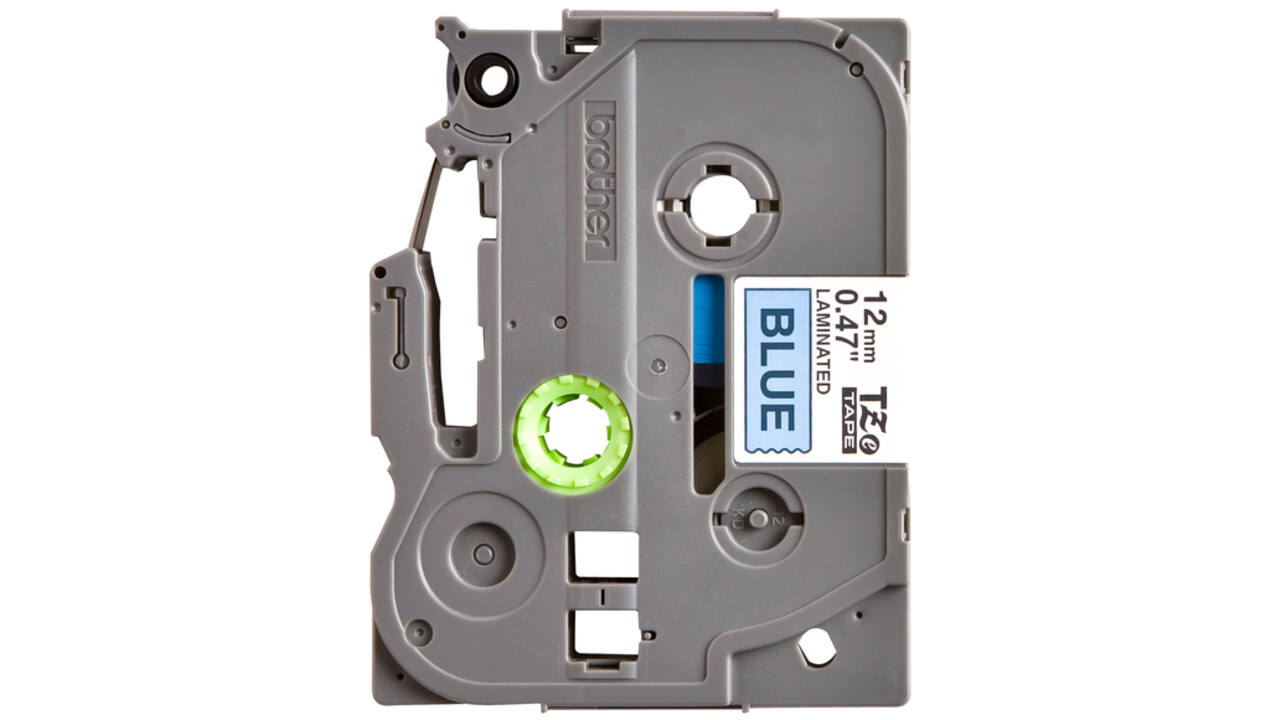 Labeltape Brother P-touch TZE-531 12mm zwart op blauw