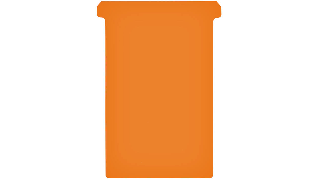T-kaart Djois formaat 4 107mm oranje 100 stuks