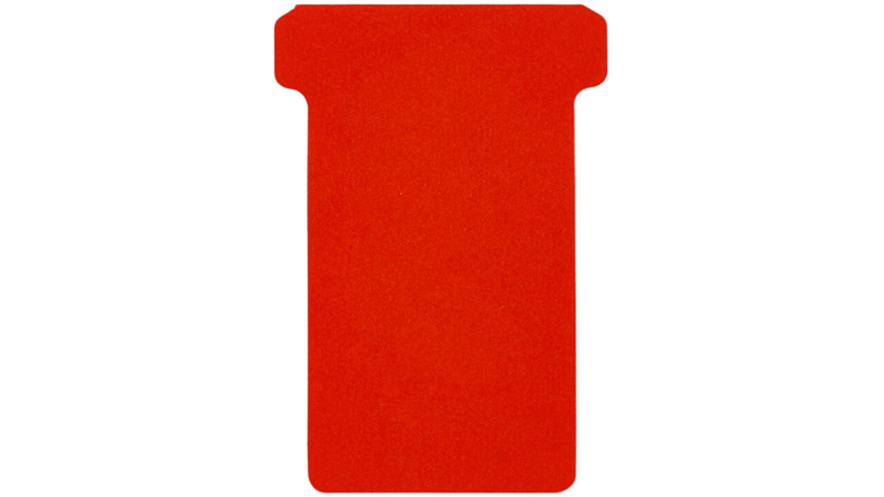 T-kaart Djois formaat 2 48mm rood 100 stuks